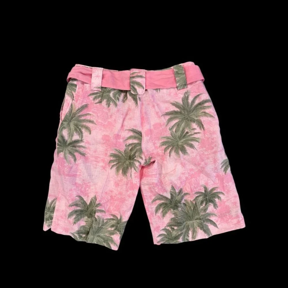 100% linen Tommy Bahama shorts size 4 - Picture 4 of 4